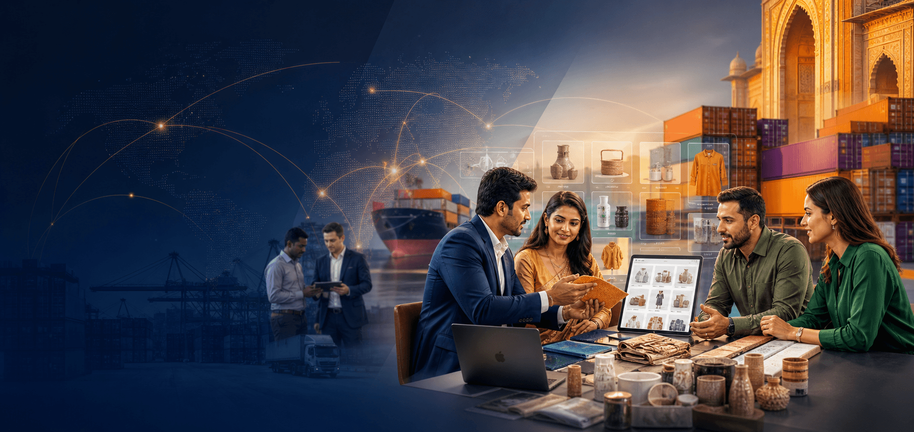 International suppliers connecting with Brazilian buyers